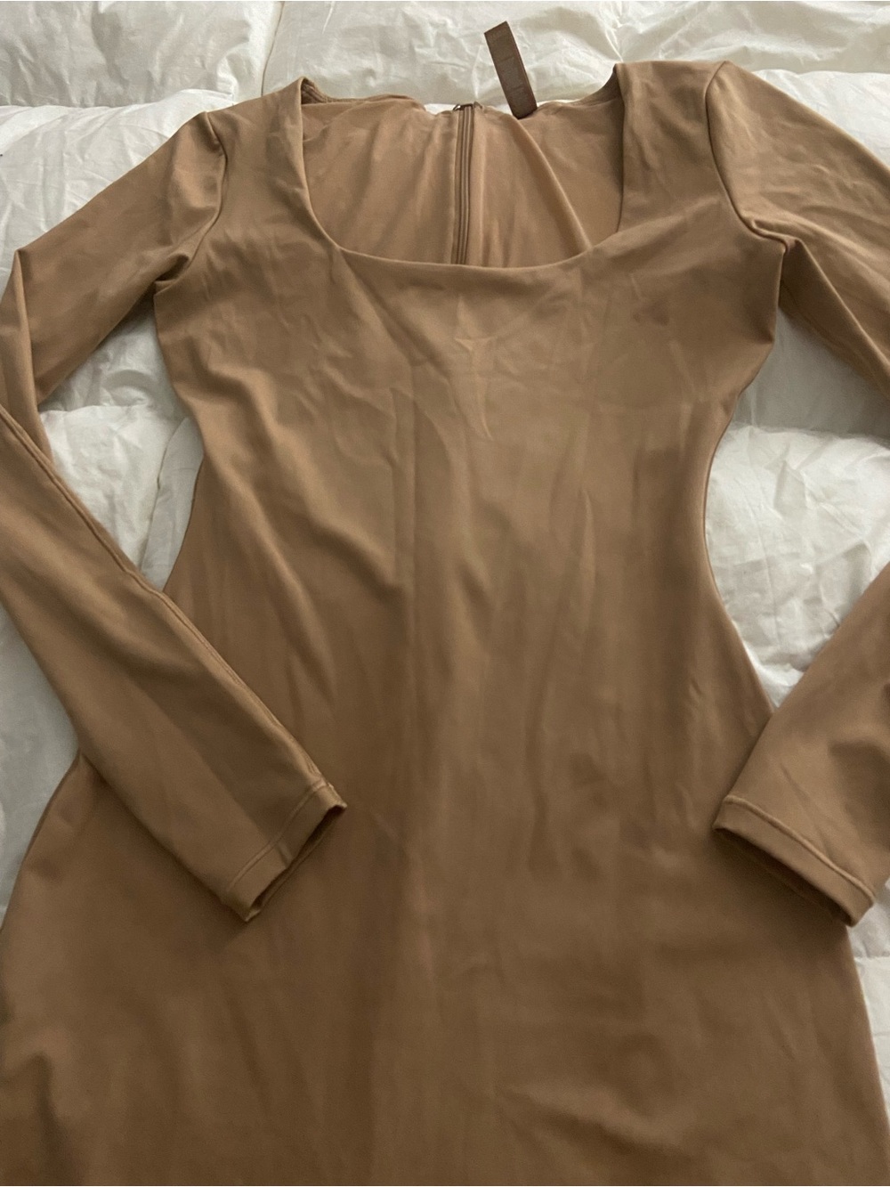 Skims Small All in One Long-Sleeve Sienna Onesie Jumpsuit - Picture 3 of 10